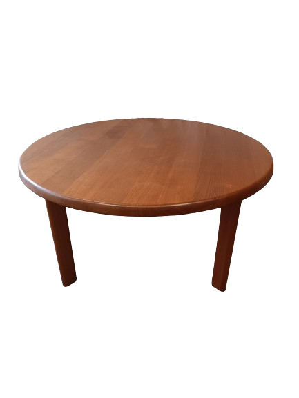 Table basse scandinave ronde de Niels Bach