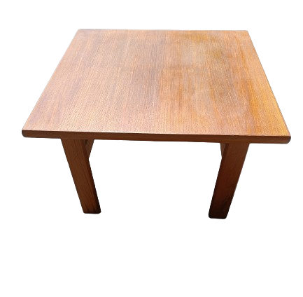 Table basse scandinave de Niels Bach années 70's