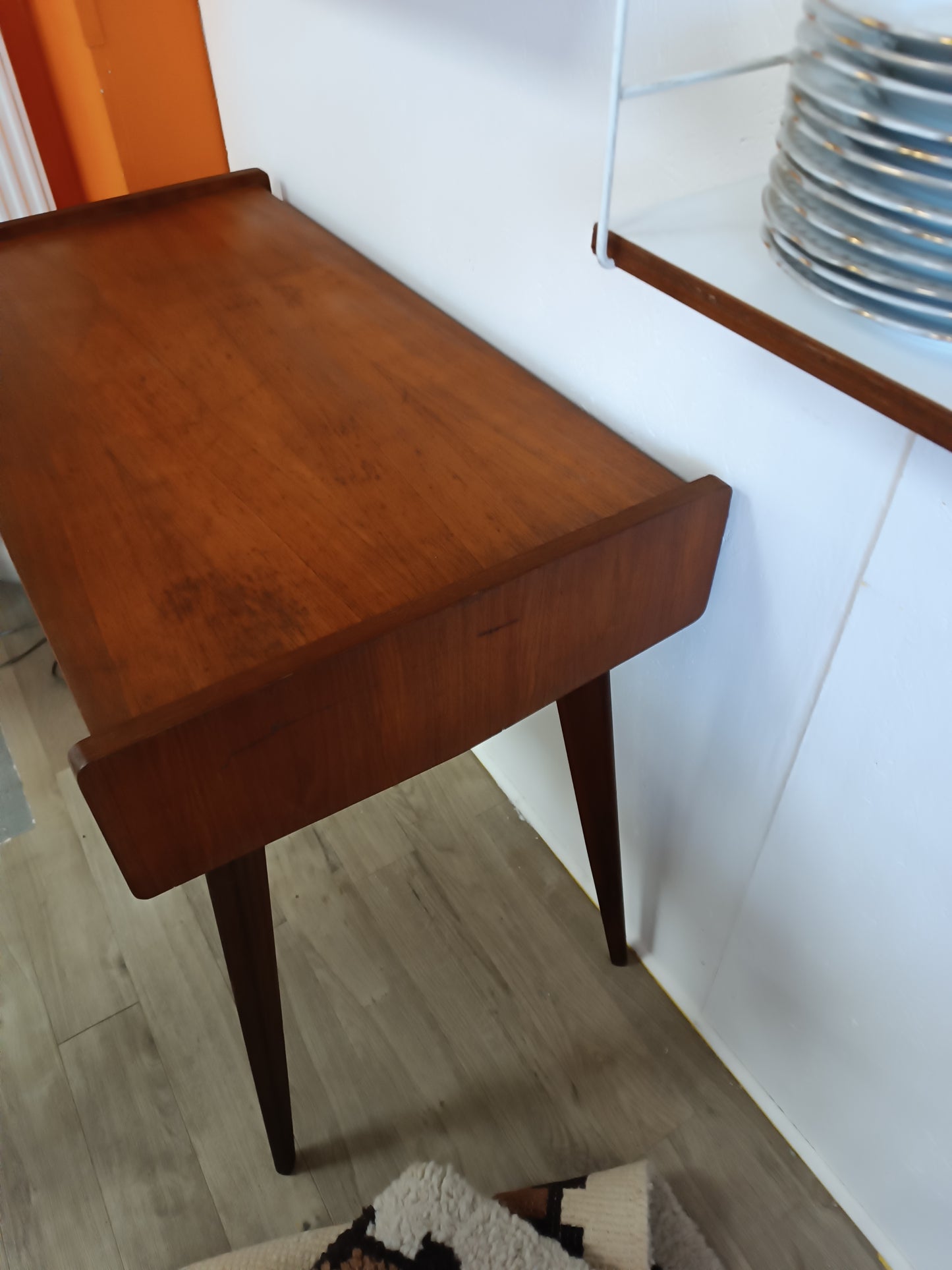 Bureau scandinave en teck 1960's