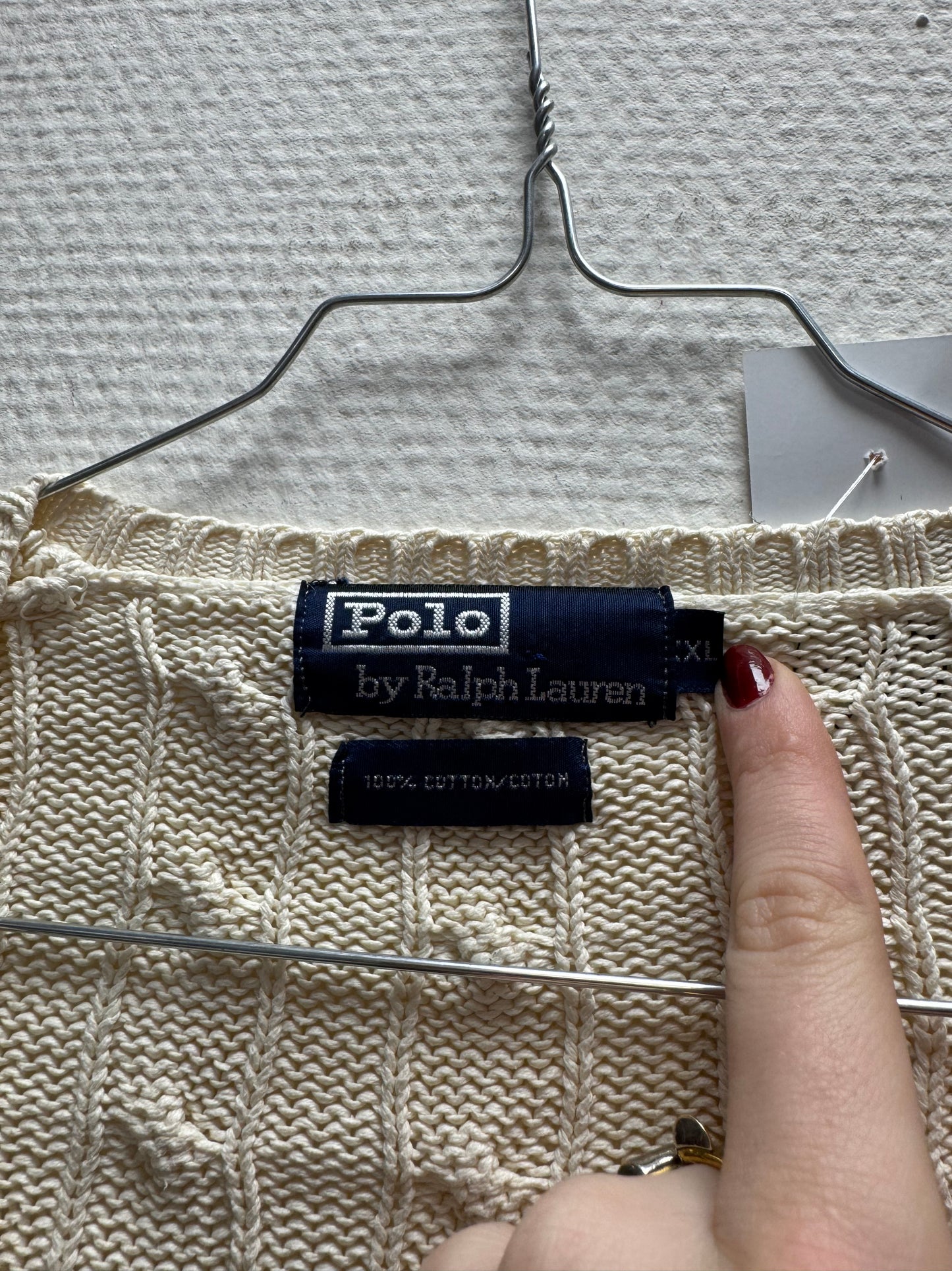 Pull torsade Ralph Lauren