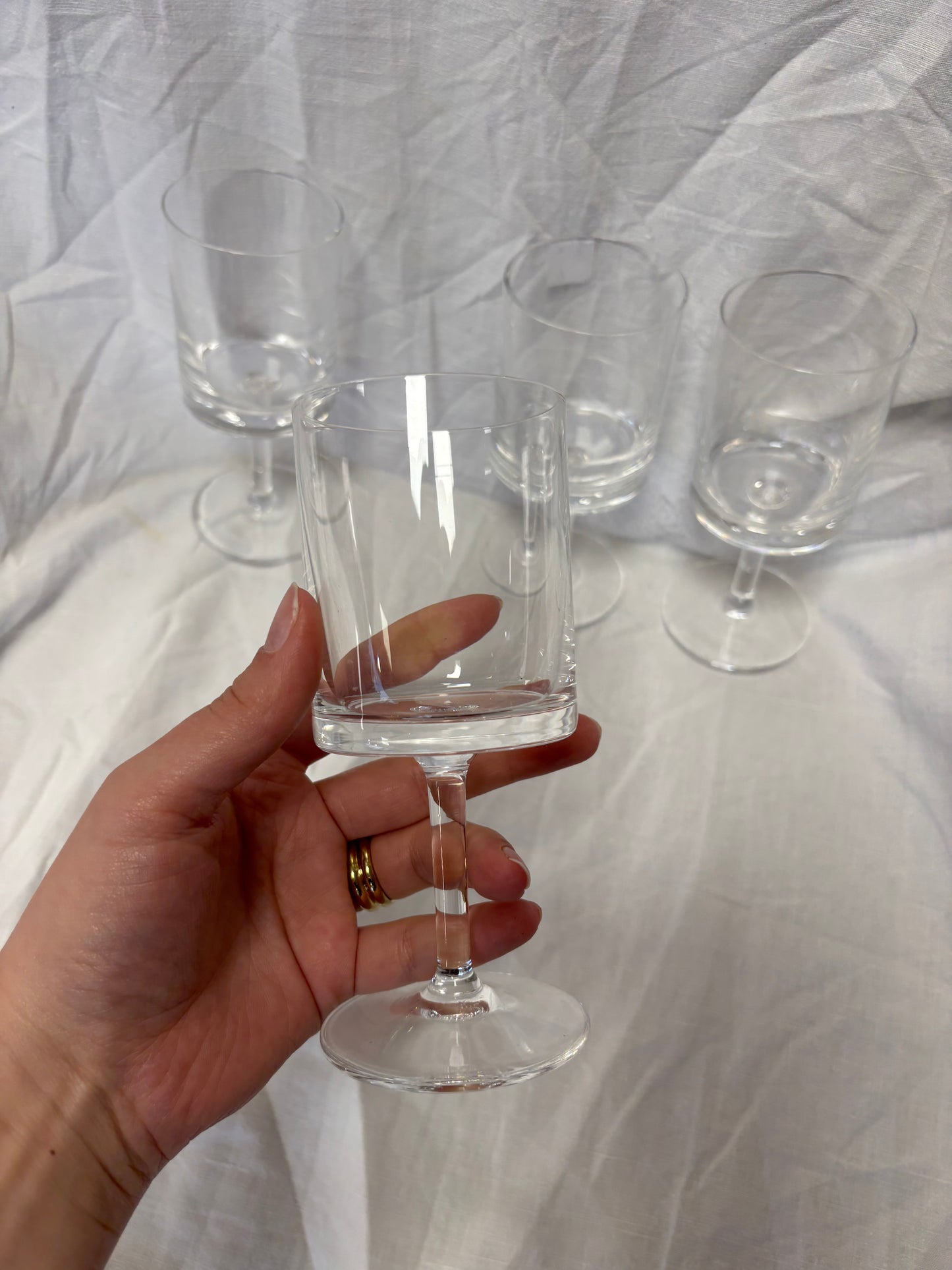 Verres à pied