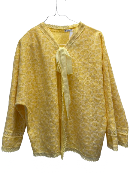 Cardigan jaune