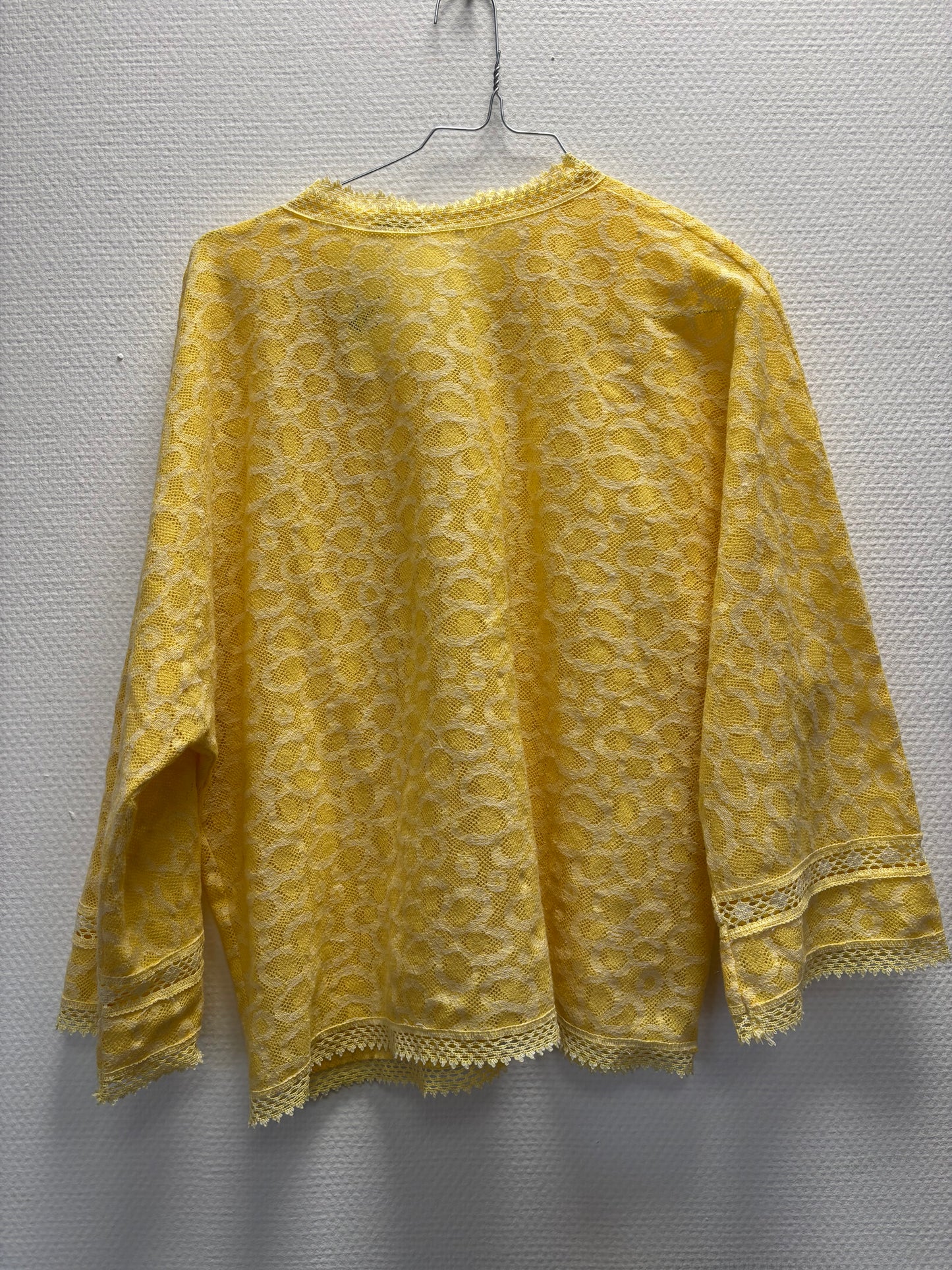 Cardigan jaune