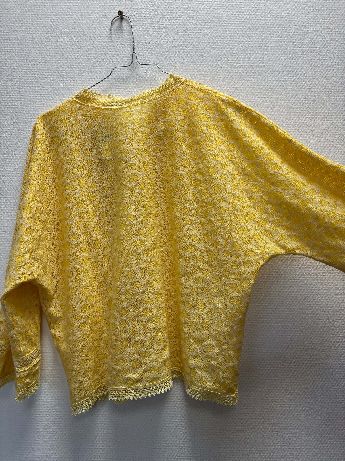 Cardigan jaune