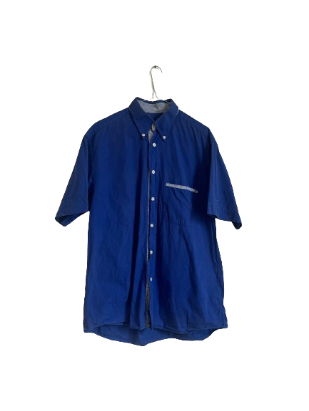 Chemise uni bleu