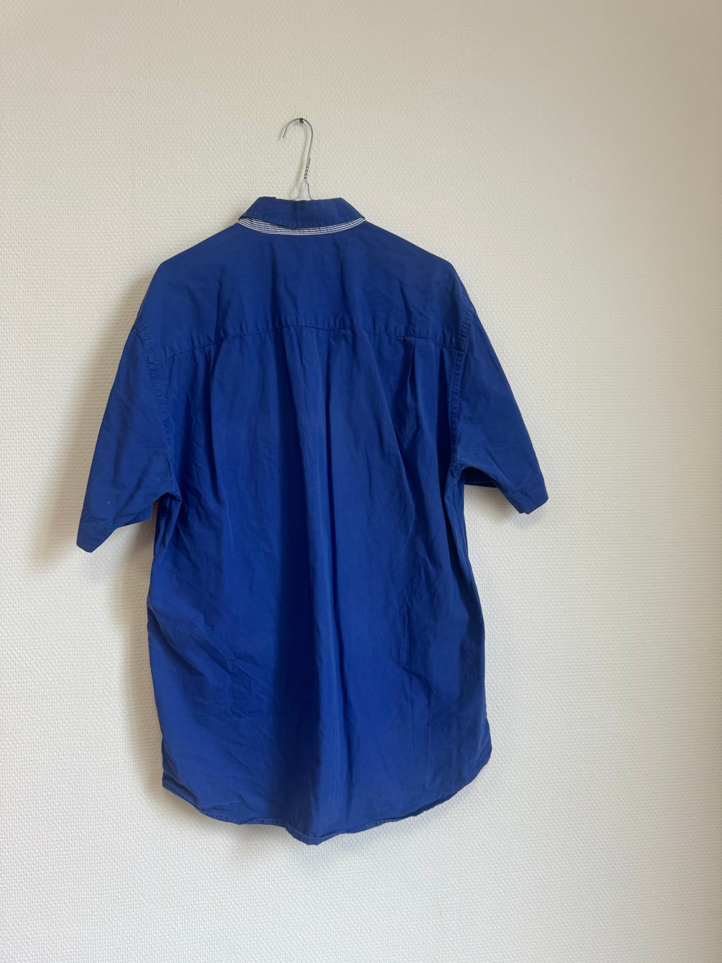 Chemise uni bleu