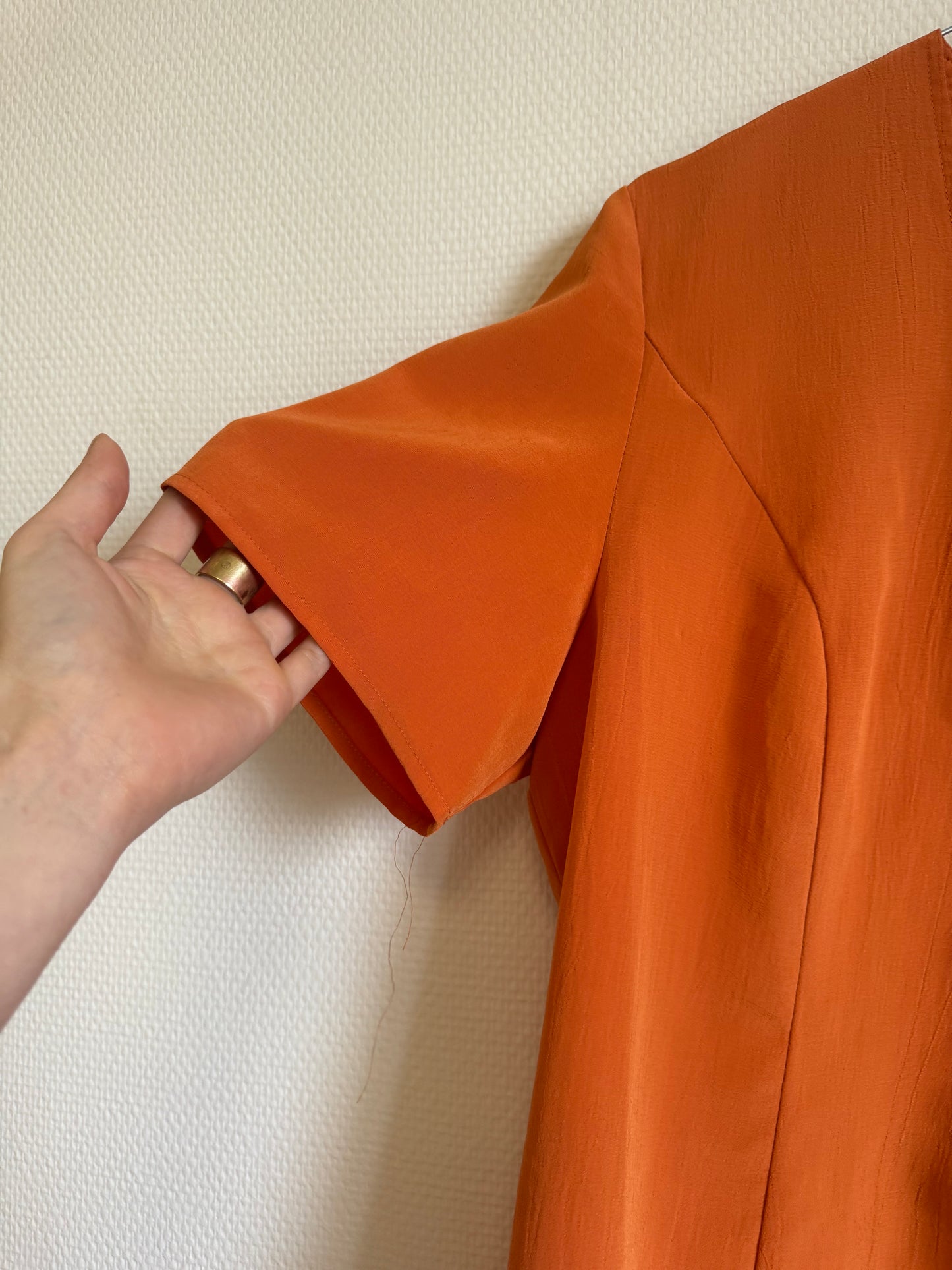 Chemise orange