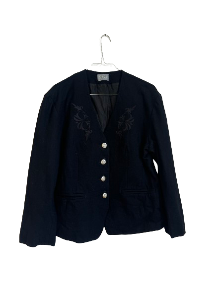 Veste en laine noir