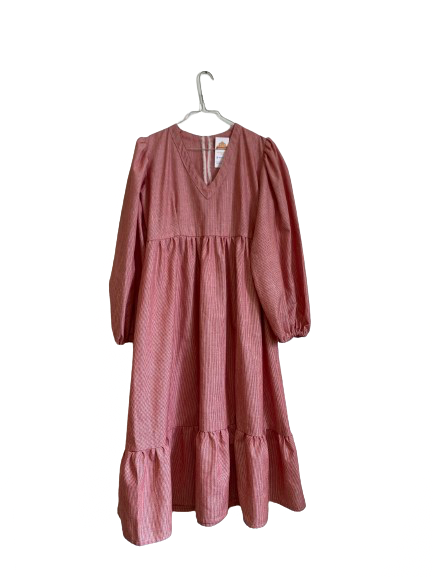 Robe à rayures 70s