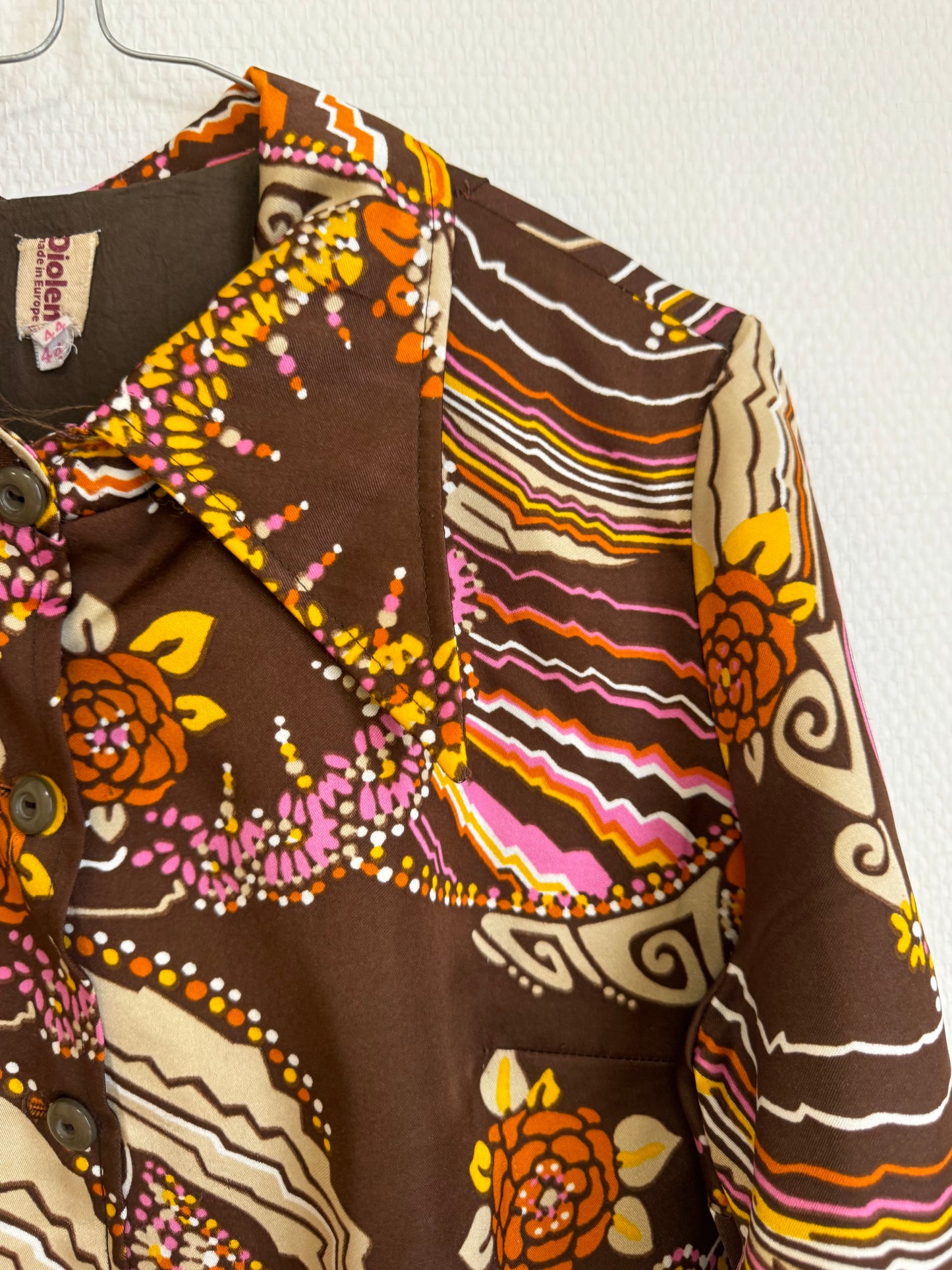 Robe à motifs 70s