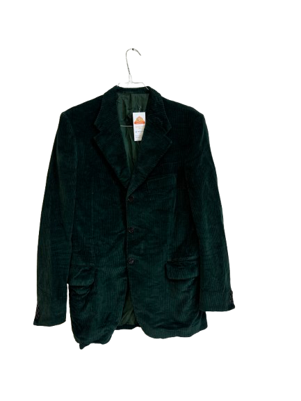 Veste en velours vert