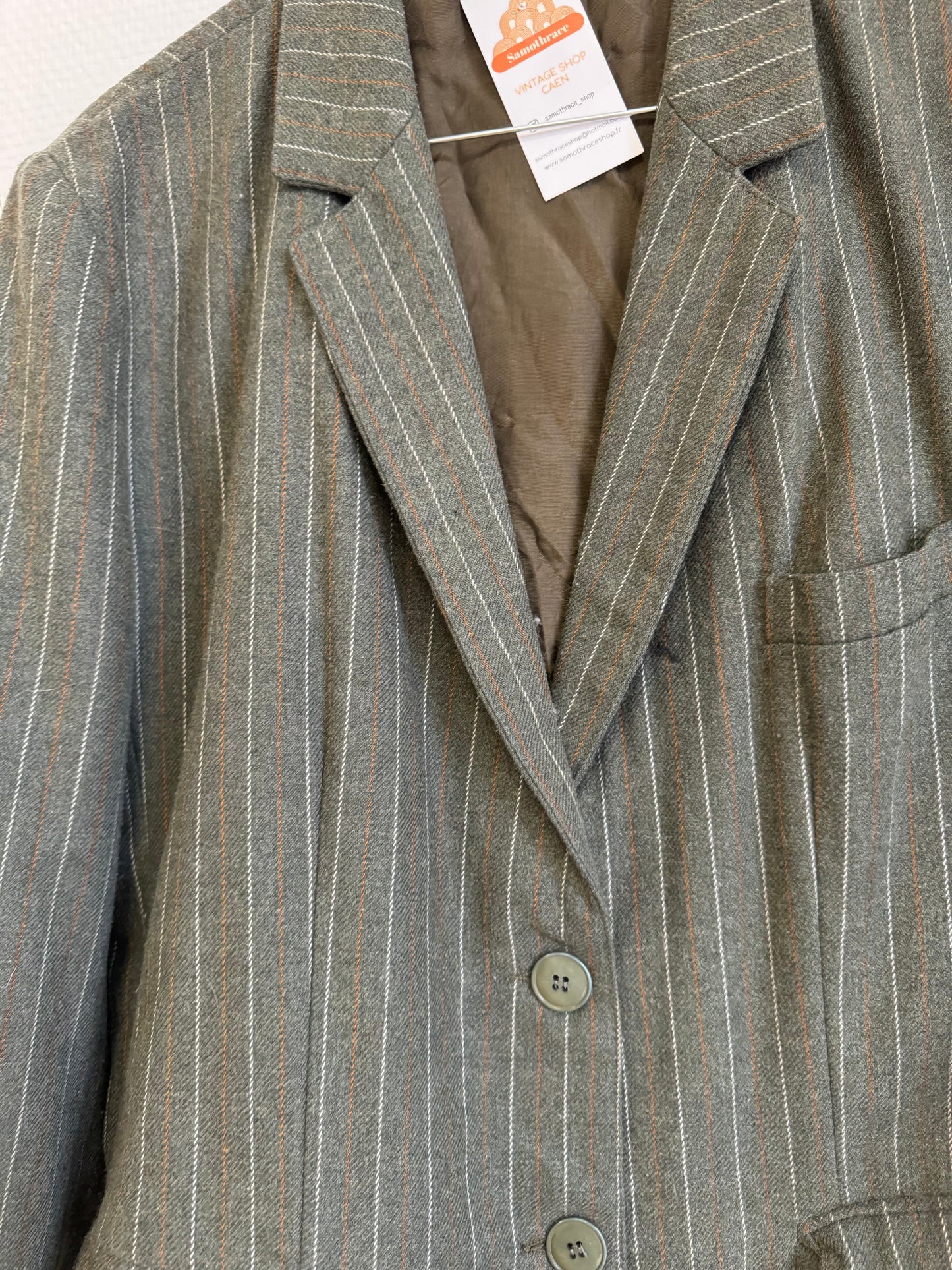 Veste à rayures