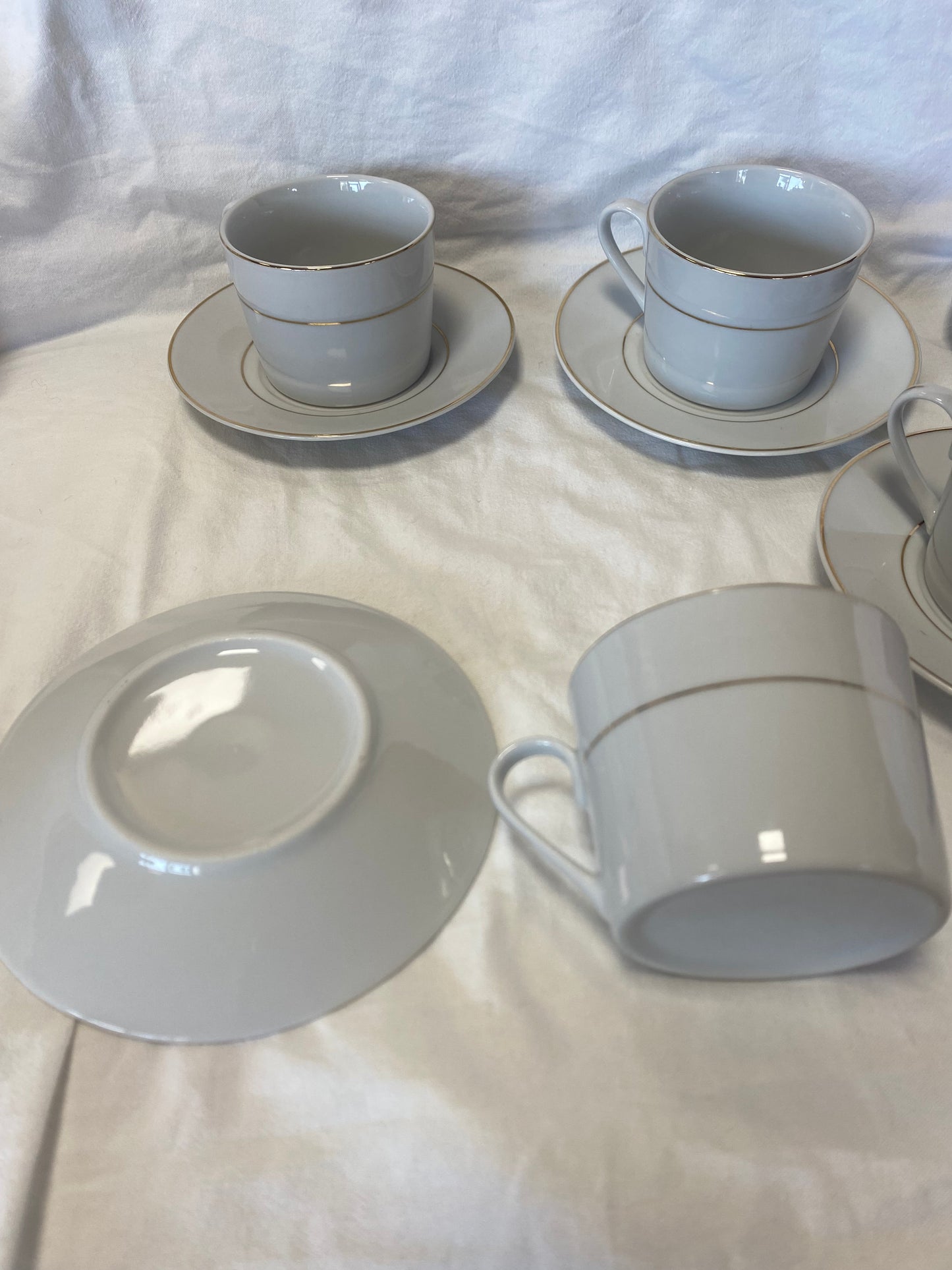 Tasses à thé en porcelaine