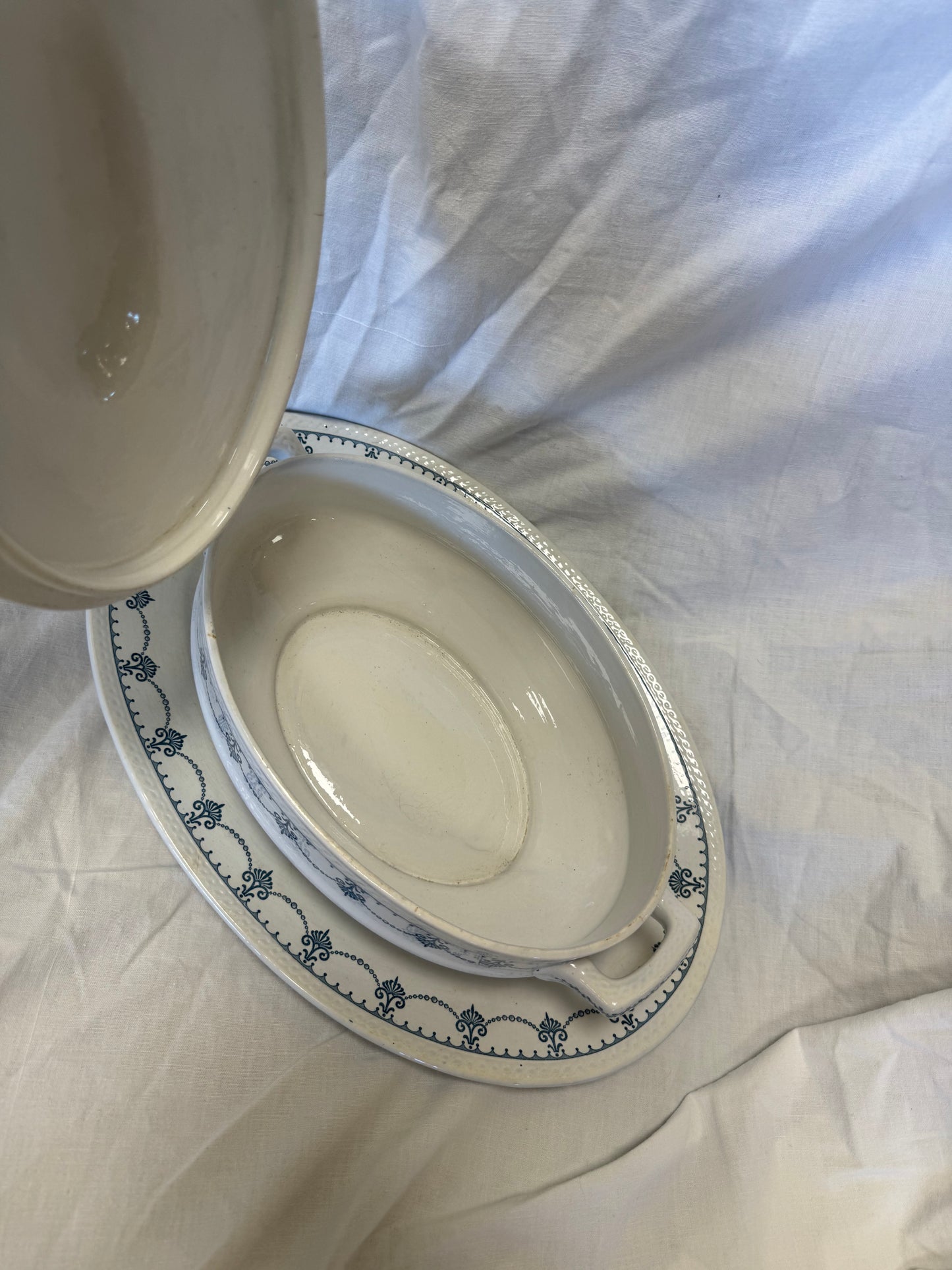 Soupière en porcelaine