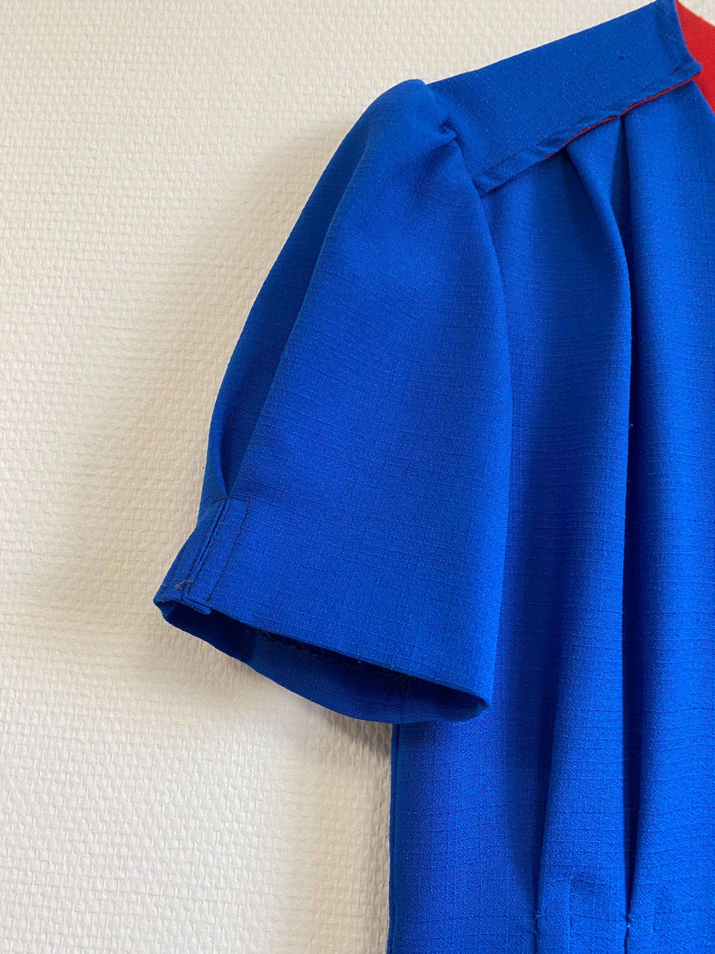 Robe bleu 80s