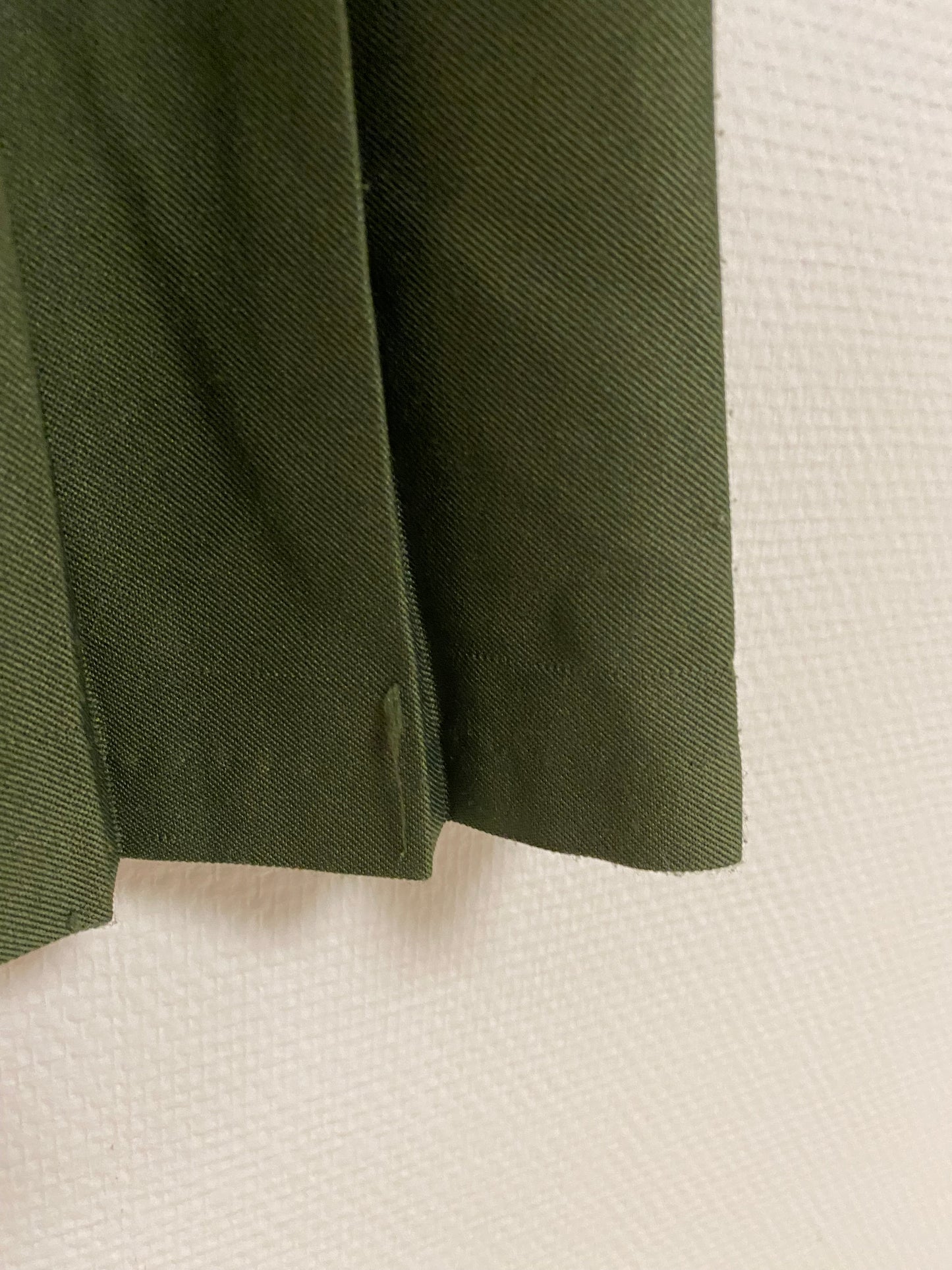 Jupe plissée verte
