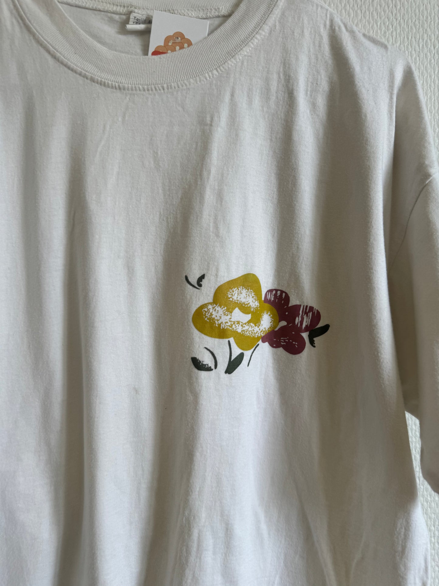 T-shirt à fleurs