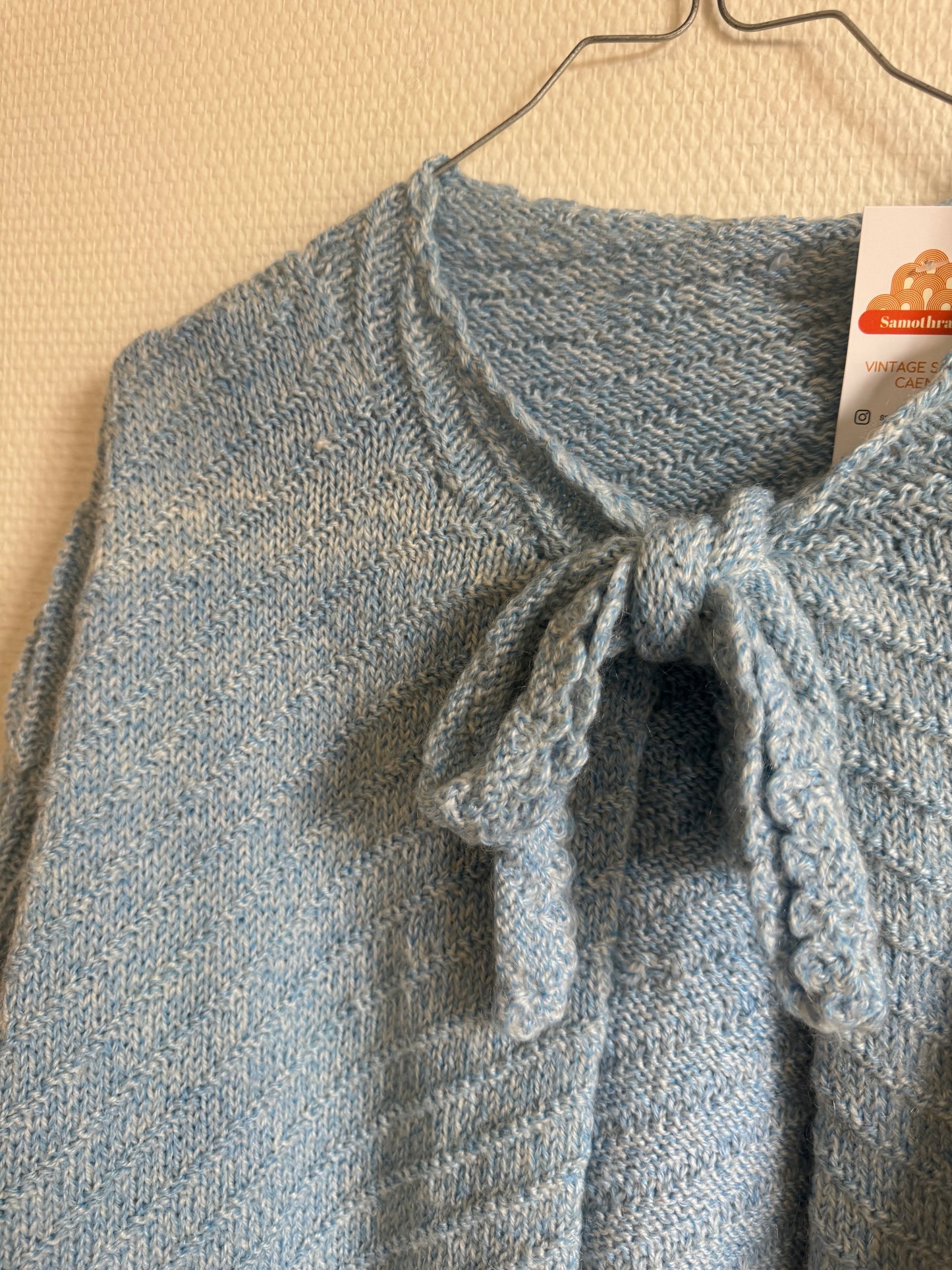 Cardigan bleu clair