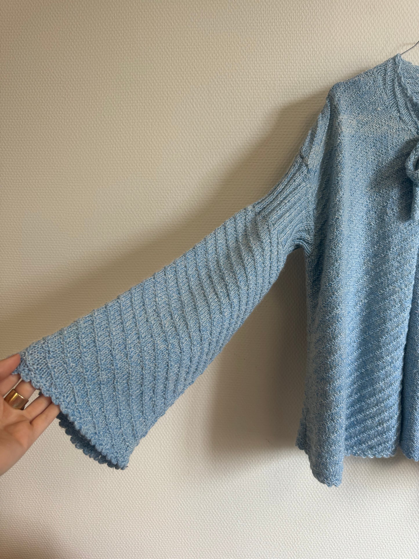 Cardigan bleu clair