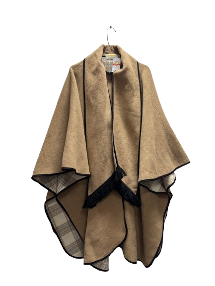 Manteau écharpe beige