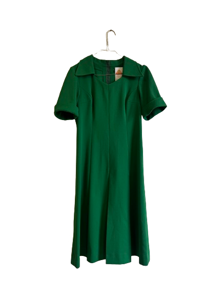 Robe verte 70s