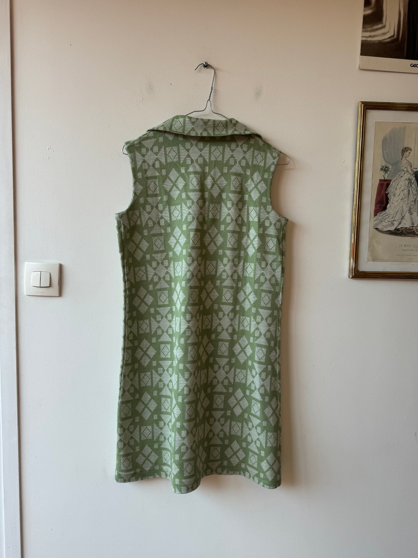 Robe à motifs 70s