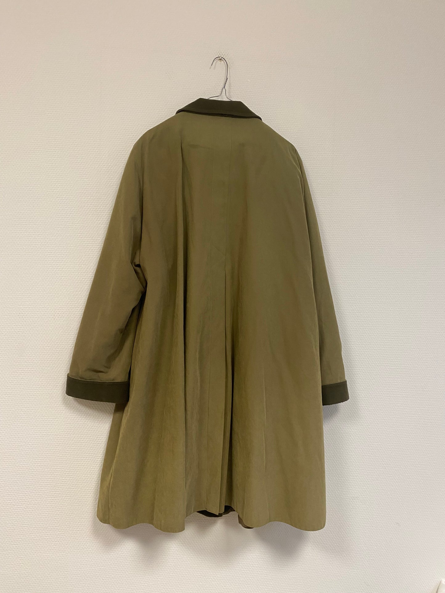 Veste longue verte