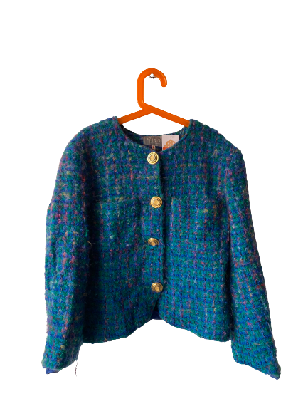 Veste en tweed 80